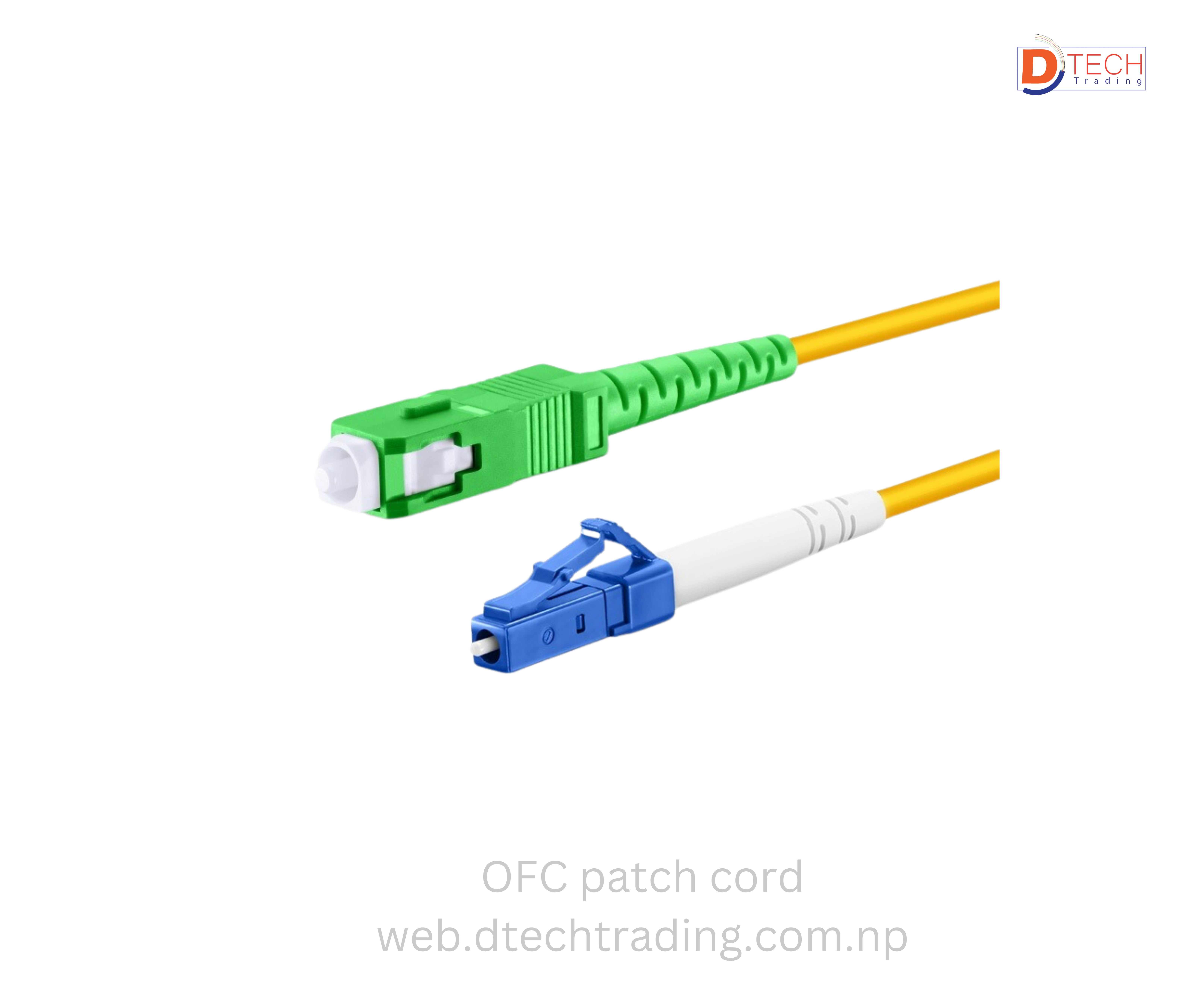 Patch Cord   LC UPC to SC APC 3.00mm Simplex 3M